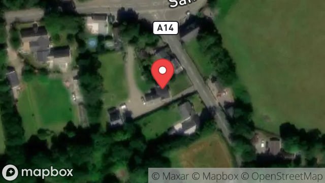 Map showing SANDYGATE HOUSE, CLENAGH ROAD, SANDYGATE, RAMSEY, ISLE OF MAN, IM7 3AF