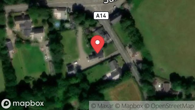 Map showing SANDYGATE HOUSE, CLENAGH ROAD, SANDYGATE, RAMSEY, ISLE OF MAN, IM7 3AF