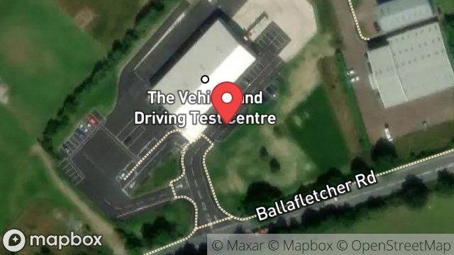 Map showing LAND ADJACENT INDUSTRIAL ESTATE, BALLAFLETCHER ROAD, CRONKBOURNE, DOUGLAS, ISLE OF MAN, IM4 4RA