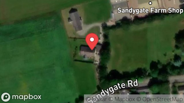 Map showing BALLAMENAGH BEG, JURBY ROAD, SANDYGATE, RAMSEY, ISLE OF MAN, IM7 3AG