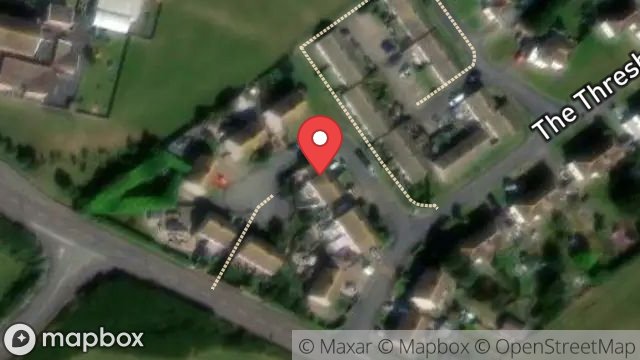 Map showing 8, SNAEFELL VIEW, JURBY, ISLE OF MAN, IM7 3BF