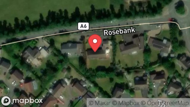 Map showing NAUVOO, VICARAGE ROAD, DOUGLAS, ISLE OF MAN, IM2 2QF