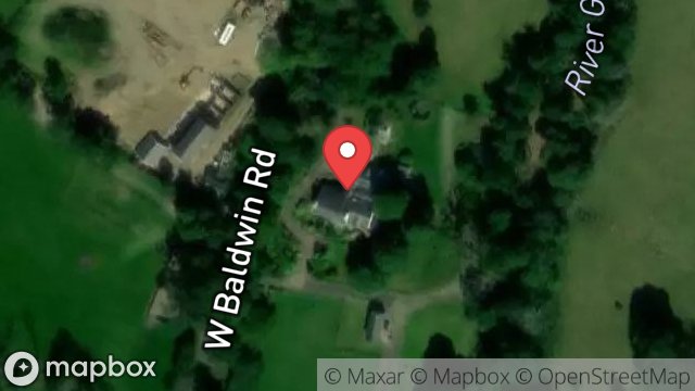 Map showing BALLIG FARM, WEST BALDWIN, ISLE OF MAN, IM4 5EU