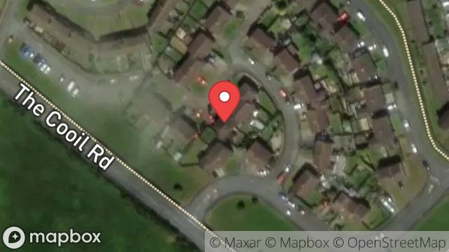 Map showing 9, CLOSE COWLEY, DOUGLAS, ISLE OF MAN, IM2 2HU