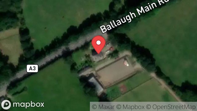 Map showing HILL SIDE, MAIN ROAD, BALLAUGH, ISLE OF MAN, IM7 5EB