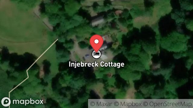 Map showing INJEBRECK HOUSE, WEST BALDWIN, ISLE OF MAN, IM4 5EX