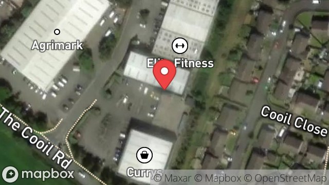 Map showing D S G RETAIL LTD, 2, SPRING VALLEY INDUSTRIAL ESTATE, DOUGLAS, ISLE OF MAN, IM2 2QR