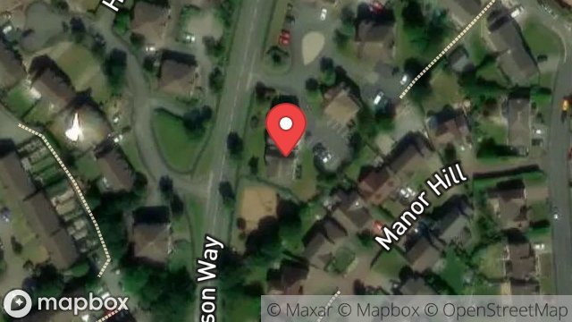 Map showing BLOCK 1, OAKHILL COURT, DOUGLAS, ISLE OF MAN, IM2 2NJ