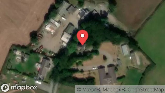 Map showing BALLACROSHA CROFT, BALLACRYE ROAD, BALLAUGH, ISLE OF MAN, IM7 5BP
