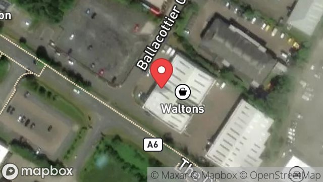 Map showing FIELD 521895, BETWEEN ISLE OF MAN BUSINESS PARK AND, COOIL ROAD, DOUGLAS, ISLE OF MAN, IM2 2QA