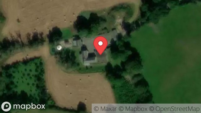 Map showing BALLERGHY, LHERGY CRIPPERTY, UNION MILLS, ISLE OF MAN, IM4 2AH