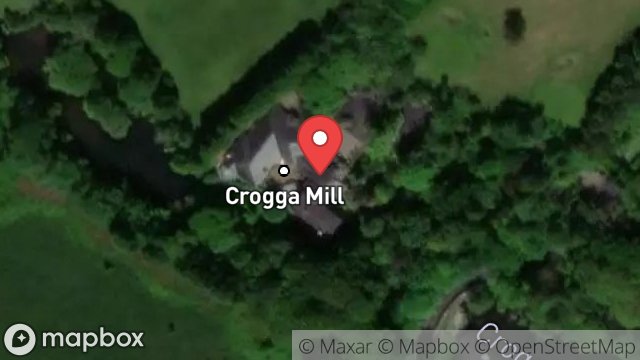 Map showing CROGGA MILL, OLD CASTLETOWN ROAD, CROGGA, SANTON, ISLE OF MAN, IM4 1EA