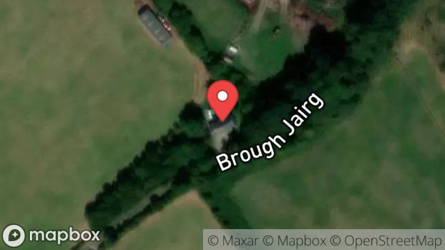 Map showing BROUGH VIEW, STATION ROAD, BALLAUGH, ISLE OF MAN, IM7 5AL