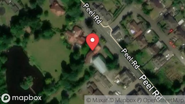 Map showing MANX MOTOR MUSEUM, MAIN ROAD, GLEN VINE, ISLE OF MAN, IM4 4BG