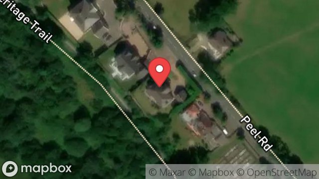 Map showing MAROWN MANOR, MAIN ROAD, GLEN VINE, ISLE OF MAN, IM4 4BQ