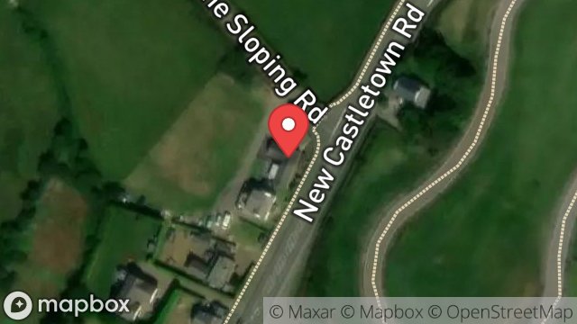 Map showing CLANNAGH LODGE, MAIN ROAD, SANTON, ISLE OF MAN, IM4 1JB