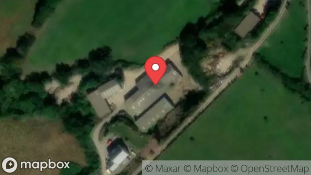 Map showing BALLACOOLEY FARM, LANE FROM RHENCULLEN TO BALLACOOLEY FARM, RHENCULLEN, KIRK MICHAEL, ISLE OF MAN, IM6 2HB