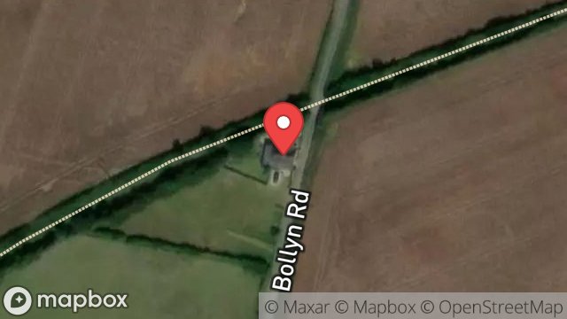 Map showing CHERRY TREE LODGE, BOLLYN ROAD, ORRISDALE, KIRK MICHAEL, ISLE OF MAN, IM6 2HR