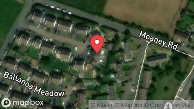Map showing 12, BALLANOA MEADOW, SANTON, ISLE OF MAN, IM4 1HQ