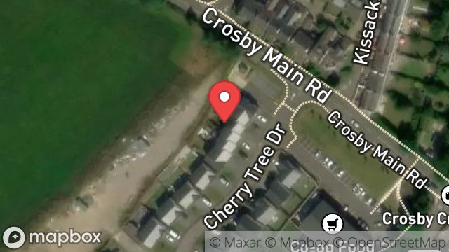 Map showing FIELD 320653, MAIN ROAD, CROSBY, ISLE OF MAN, IM4 2EE