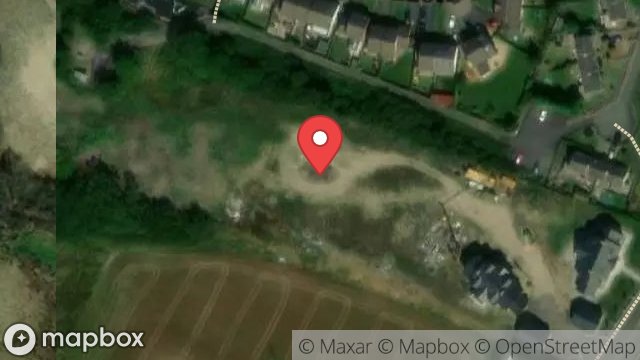 Map showing LAND TO REAR OF, THE LANCASHIRE HOUSE, MAIN ROAD, SANTON, ISLE OF MAN, IM4 1HS
