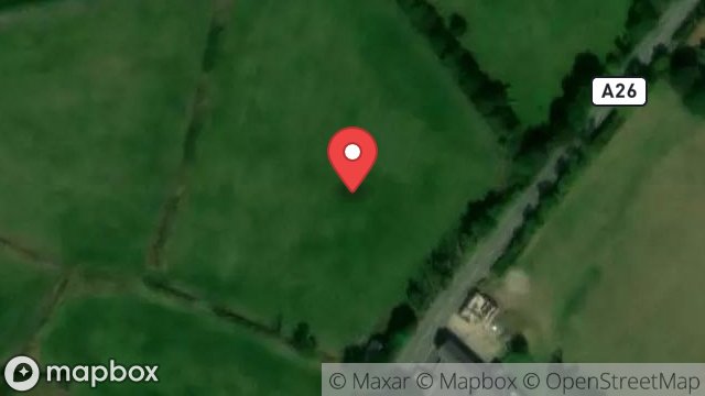 Map showing FIELD 321757, BRAAID ROAD, BRAAID, ISLE OF MAN, IM4 2AW