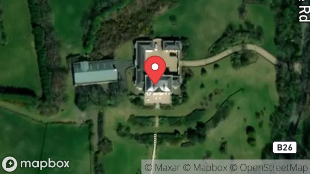 Map showing BALLARIOGHYN MANSION, BALLAVALE ROAD, SANTON, ISLE OF MAN, IM4 1EH