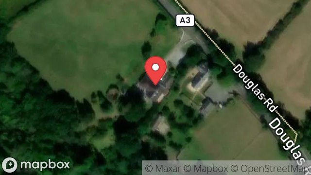 Map showing GREENSLEEVES, DOUGLAS ROAD, KIRK MICHAEL, ISLE OF MAN, IM6 1AT