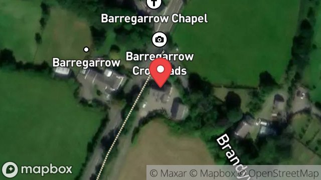 Map showing ROSE COTTAGE, BARREGARROW, KIRK MICHAEL, ISLE OF MAN, IM6 1AX
