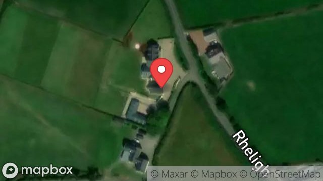 Map showing UPPER STUGGADHOO, TRACK FROM CLANNA ROAD TO ALGONQUIN, BRAAID, ISLE OF MAN, IM4 2AL