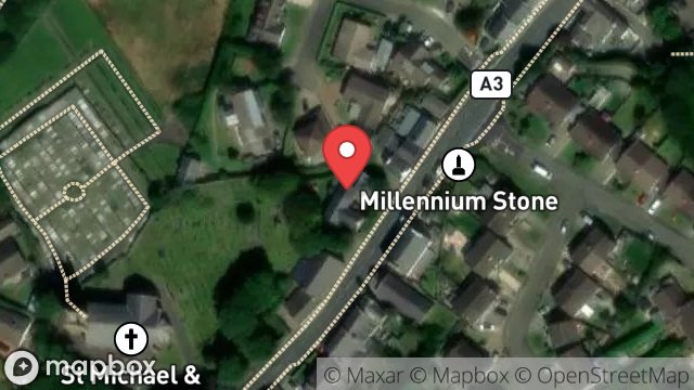 Map showing SHEEAN NY MARREY, MAIN ROAD, KIRK MICHAEL, ISLE OF MAN, IM6 1ED