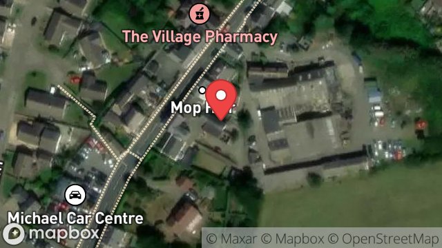 Map showing LAMBOURNE COTTAGE, MAIN ROAD, KIRK MICHAEL, ISLE OF MAN, IM6 1AB