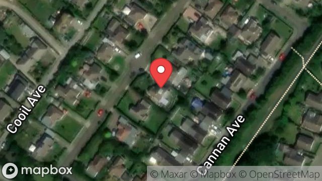 Map showing FRIMLEY, CANNAN AVENUE, KIRK MICHAEL, ISLE OF MAN, IM6 1HE