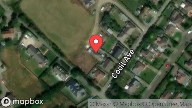 Map showing STABLES, COOIL AVENUE, KIRK MICHAEL, ISLE OF MAN, IM6 1HD