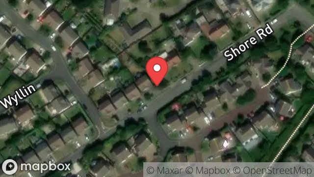 Map showing NEW ESTATE, SHORE ROAD, KIRK MICHAEL, ISLE OF MAN, IM6 1HU