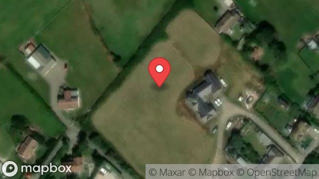 Map showing LAND TO REAR OF COOIL AVENUE AND ADJACENT TO, BEACHFIELD FARM LANE, KIRK MICHAEL, ISLE OF MAN, IM6 1HB