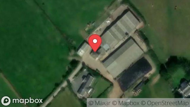Map showing MOANEY MOAR FARM, BALLABOOIE ROAD, CRONK Y VODDY, KIRK MICHAEL, ISLE OF MAN, IM6 1HR