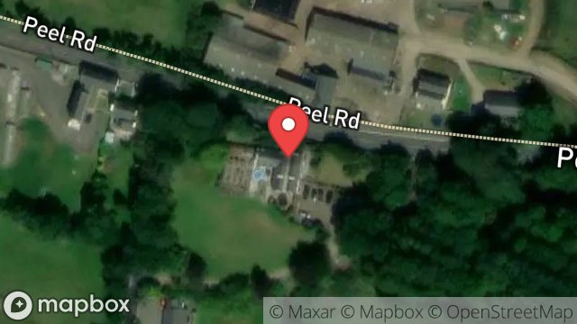 Map showing CRONK BRECK HOUSE, MAIN ROAD, GREEBA, ISLE OF MAN, IM4 3LG