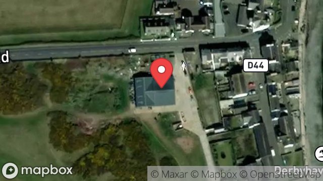 Map showing GOLF LINKS, FORT ISLAND, CASTLETOWN, ISLE OF MAN, IM9 1TR