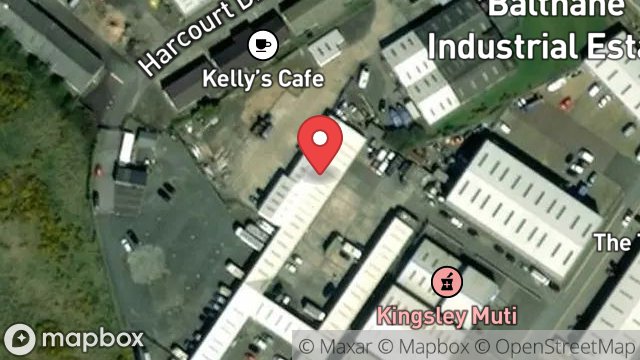 Map showing AALIN COURT, PORT WAY, BALTHANE INDUSTRIAL ESTATE, BALLASALLA, ISLE OF MAN, IM9 2AJ