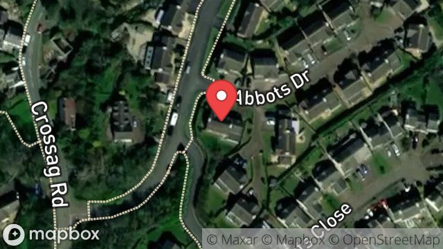 Map showing DOGH Y DHOO, 15, ABBOTS DRIVE, ABBOTSWOOD, BALLASALLA, ISLE OF MAN, IM9 3EB