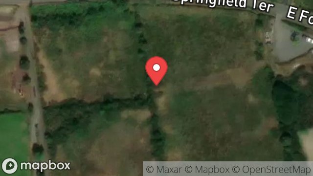 Map showing LAND OPPOSITE, SPRINGFIELD TERRACE, FOXDALE, ISLE OF MAN, IM4 3HG