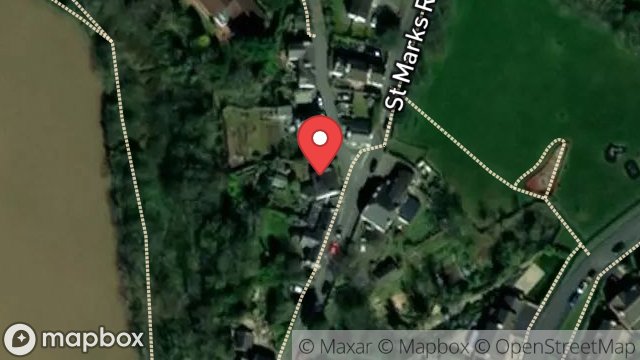 Map showing CROIT E KIYT, CROSSAG ROAD, BALLASALLA, ISLE OF MAN, IM9 3EF