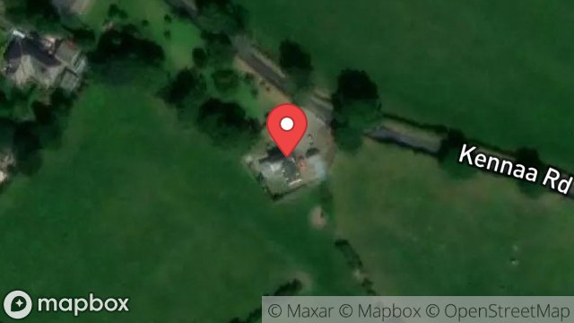 Map showing KENNAA COTTAGE, KENNAA ROAD, ST. JOHNS, ISLE OF MAN, IM4 3LW