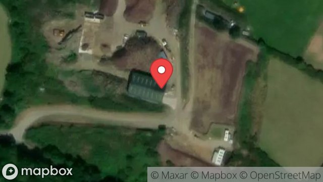 Map showing COMPOSTING SITE, POORTOWN ROAD, ST JOHNS, ISLE OF MAN, IM4 3NQ
