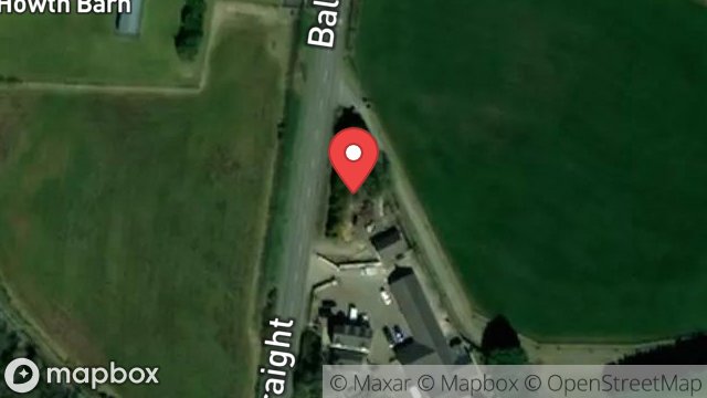Map showing LAND ADJ TO, BANKFIELD BUNGALOW, BALLAMODHA STRAIGHT, BALLASALLA, ISLE OF MAN, IM9 3EL