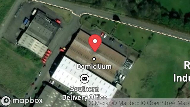 Map showing RONALDSWAY, RONALDSWAY INDUSTRIAL ESTATE, BALLASALLA, ISLE OF MAN, IM9 2AS