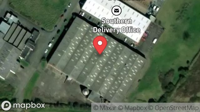 Map showing FACTORY, RONALDSWAY INDUSTRIAL ESTATE, RONALDSWAY, BALLASALLA, ISLE OF MAN, IM9 2RY