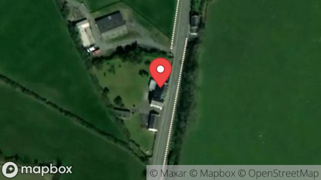 Map showing BALLAKEWIN FARM, FOXDALE ROAD, BALLASALLA, ISLE OF MAN, IM9 3DW