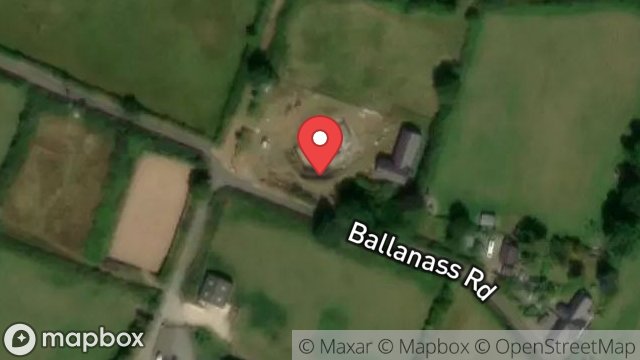 Map showing KERISTAL, BALLANASS ROAD, LOWER FOXDALE, ISLE OF MAN, IM4 3BE